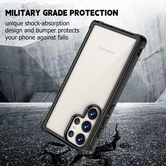 Bild 3,  Samsung Galaxy S23 Ultra Skal Shockproof Hybrid Svart