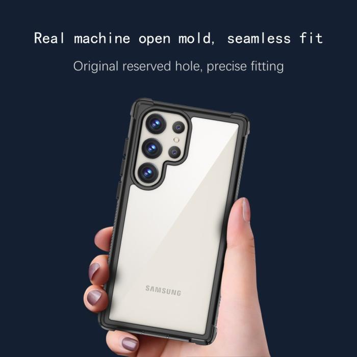 Bild 4,  Samsung Galaxy S23 Ultra Skal Shockproof Hybrid Svart