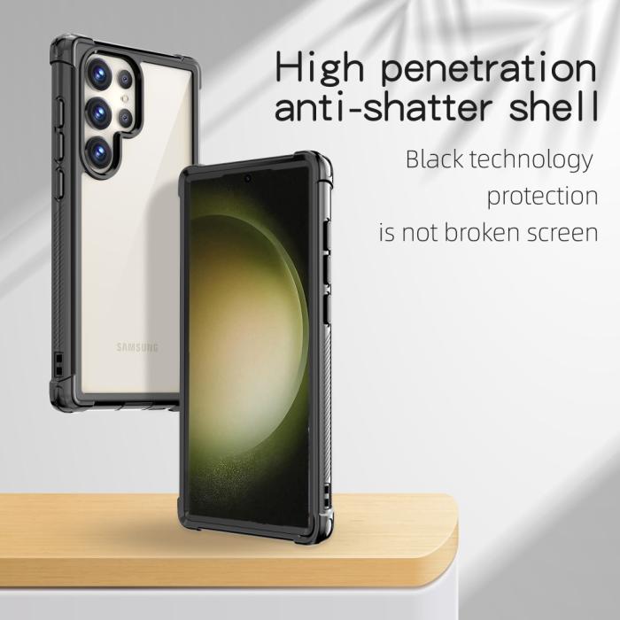Bild 5,  Samsung Galaxy S23 Ultra Skal Shockproof Hybrid Svart