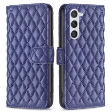  Samsung Galaxy S24 Fodral Diamond L&auml;der Bl&aring;