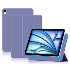  iPad Air 13 2026-2024 2in1 Magnetiskt Fodral Lila