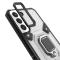  Samsung Galaxy S22 Plus Skal Hybrid Shockproof Ring Blå