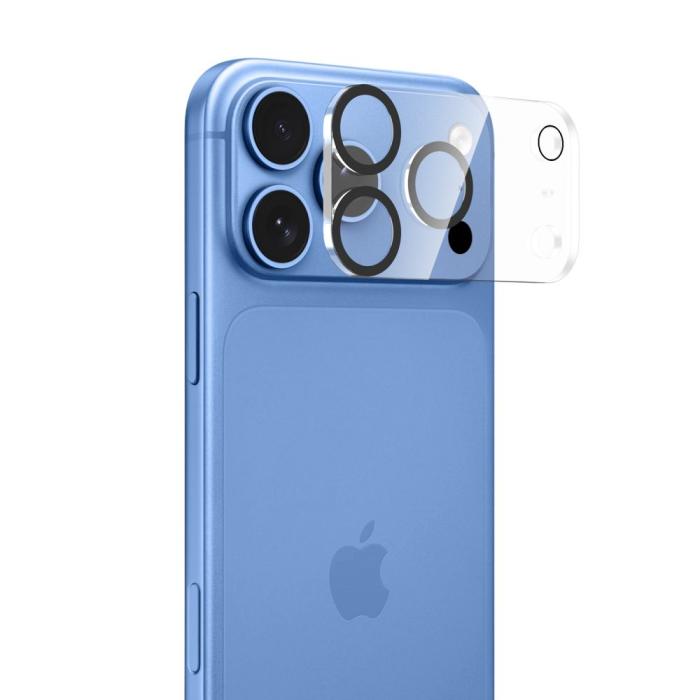 Bild 6, Tech-Protect Tech-Protect iPhone 18 Pro Linsskydd Cam Fit+ Transparent