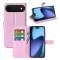  iPhone Air Fodral Litchi Läder Ljus Rosa