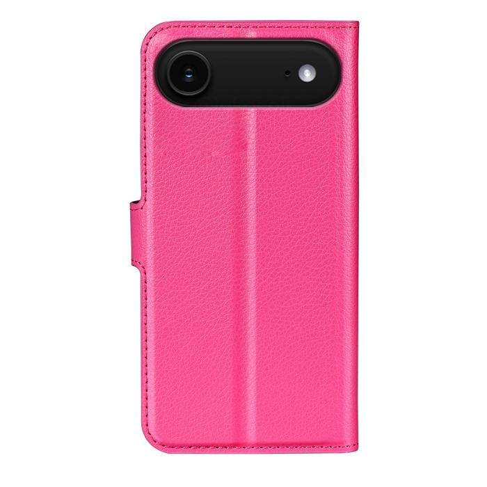 Bild 3,  iPhone Air Fodral Litchi Läder Rosa