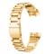  Lyxigt Metallarmband Fitbit Charge 3 / 4 Guld