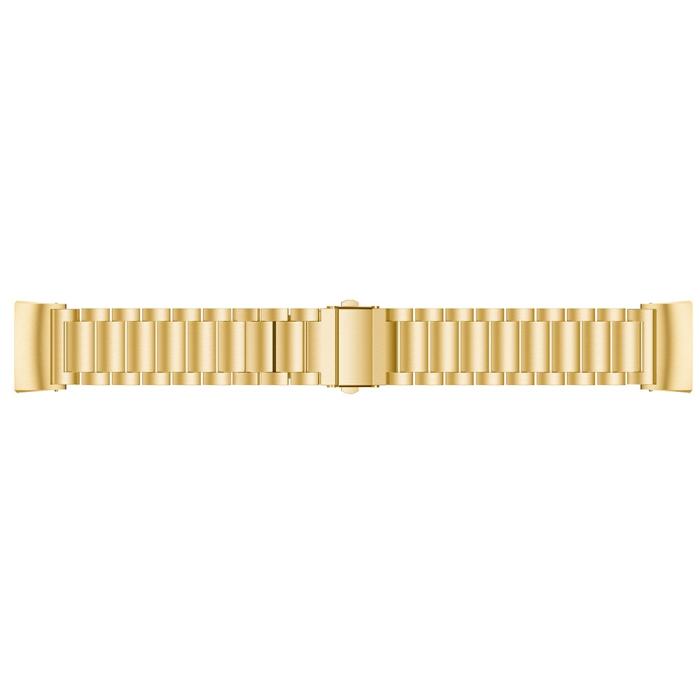 Bild 3,  Lyxigt Metallarmband Fitbit Charge 3 / 4 Guld