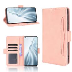  Xiaomi Mi 11 - Fodral Med Avtagbart Kortfodral - Ljus Rosa
