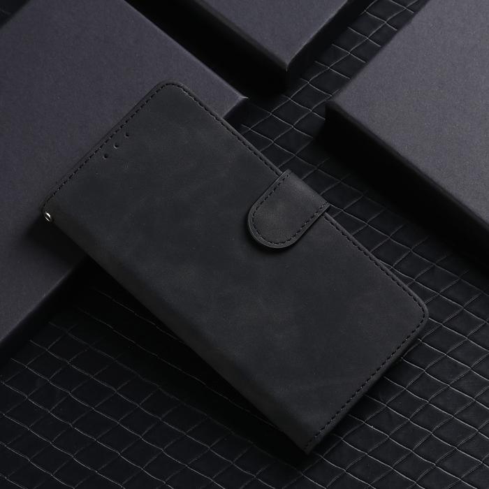 Bild 3,  Xiaomi Mi 11 - Silkeslent Läder Fodral - Svart