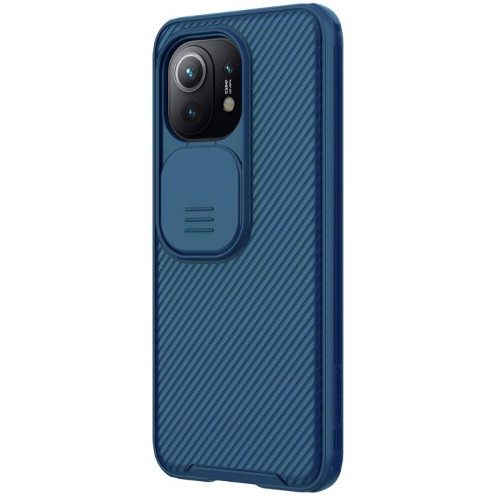 Bild 3, NILLKIN Xiaomi Mi 11 - NILLKIN CamShield Pro Skal - Blå