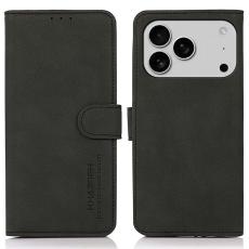 KHAZNEH KHAZNEH iPhone 17 Pro Fodral L&auml;der Svart