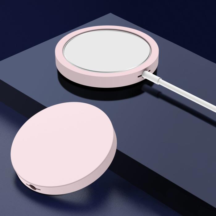 Bild 4,  MagSafe Laddare Skal I Silikon - Rosa