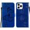  iPhone 13 Pro - Fodral Med Butterfly Tryck - Blå