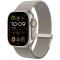 Apple Watch 38/40/41/42 mm Klockarmband Milanese Titanium