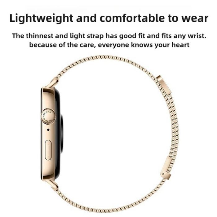 Bild 4,  Huawei Watch Fit 4 Pro / 4 / 3 Klockarmband Milanese Mörk Grå
