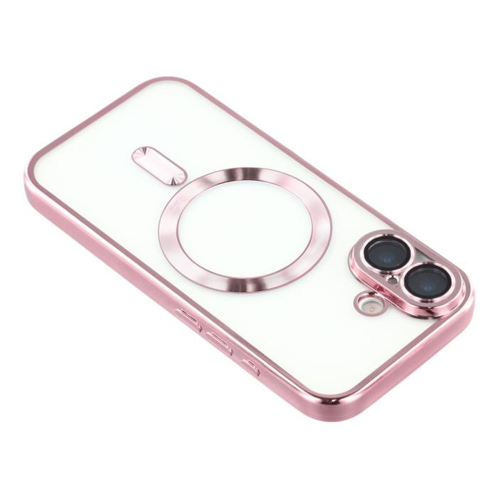 Bild 5,  iPhone 17 Skal MagSafe Electroplated TPU Rosa