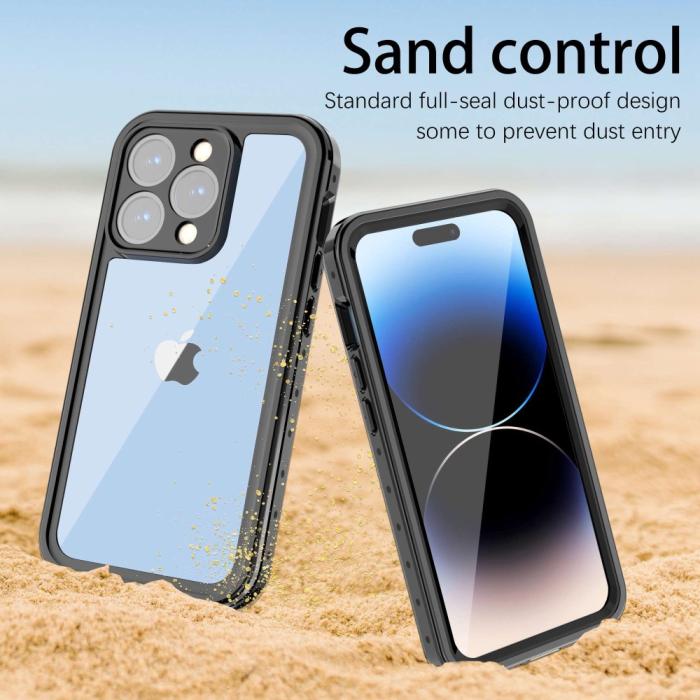 Bild 5, REDPEPPER REDPEPPER iPhone 14 Pro Skal 360 Vattentätt IP68 Svart