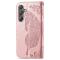 Samsung Galaxy A15 5G Fodral Big Butterfly Roséguld