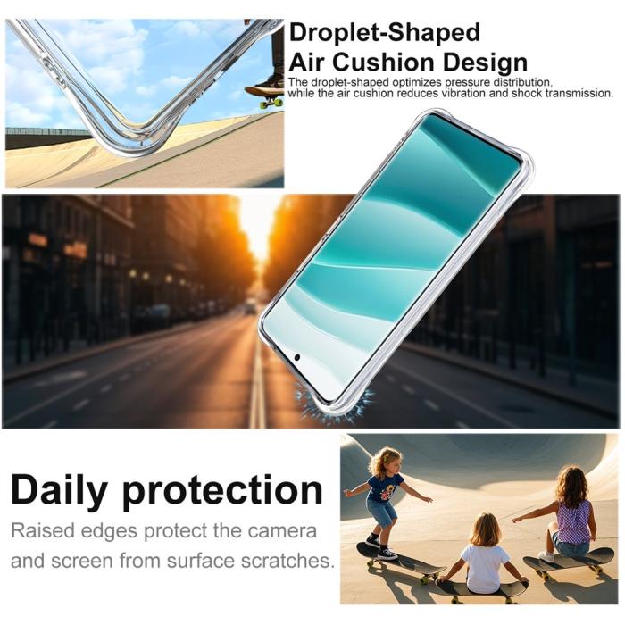 Bild 3, IMAK IMAK OnePlus Nord 5 5G Skal Airbag Shockproof TPU Transparent