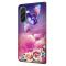  Samsung Galaxy A37 5G Fodral Läder Blommor / Fjärilar