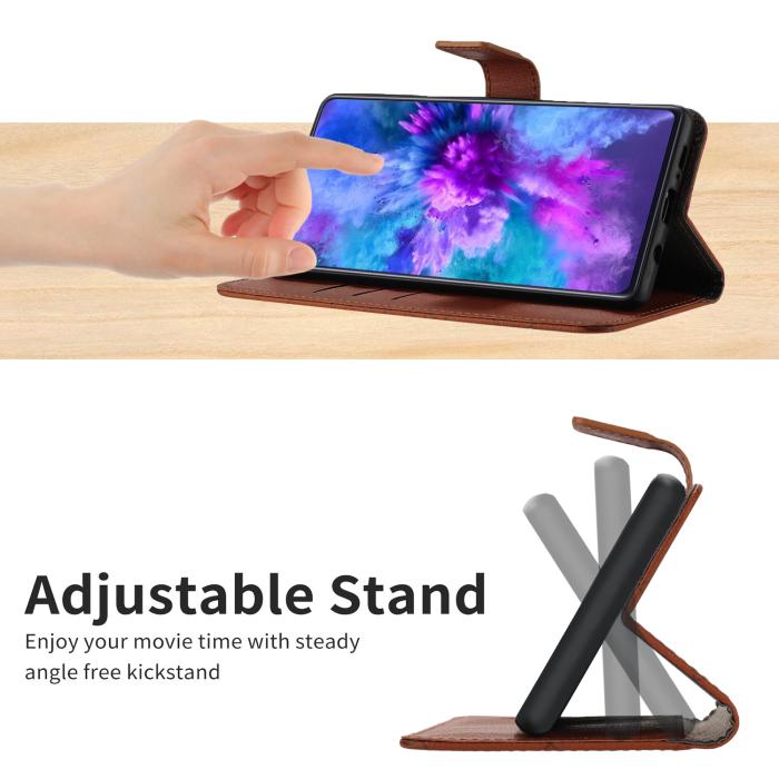 Bild 5,  Samsung Galaxy A57 5G Fodral Läder Rhombus Brun