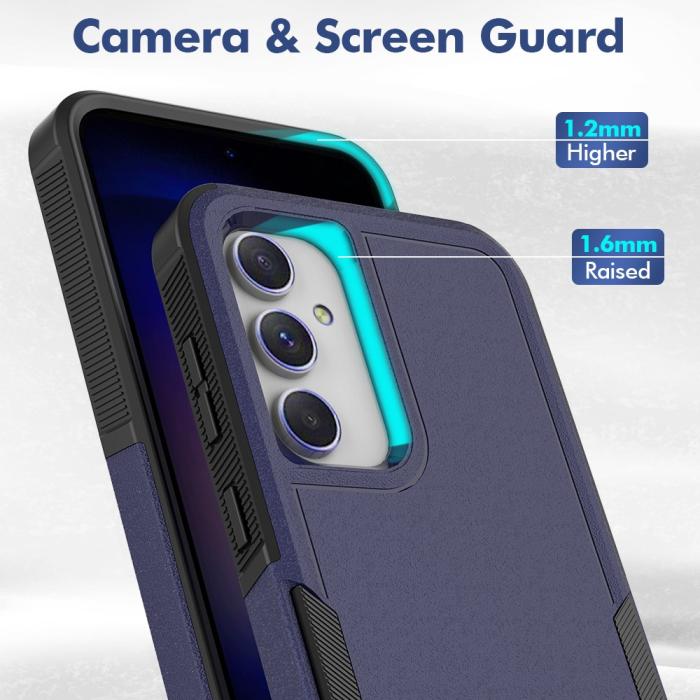 Bild 5,  Samsung Galaxy S23 FE Skal Dual Hybrid Mörk Blå