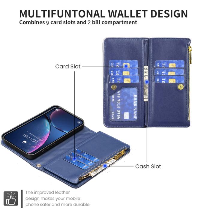 Bild 5, BINFEN BINFEN Google Pixel 11 / 11 Pro Fodral Diamond Multifunktionell