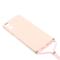  Samsung Galaxy A07 Skal TPU Med Mobilsnöre Rosa