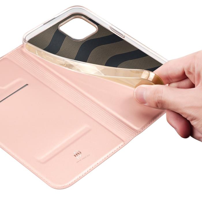 Bild 6, DUX DUCIS DUX DUCIS iPhone 15 Plus Fodral Skin Pro Roséguld