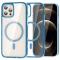 ColorPop ColorPop iPhone 12 Pro Max Skal CH MagSafe Transparent/Mörk Blå