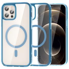 ColorPop ColorPop iPhone 12 Pro Max Skal CH MagSafe Transparent/M&ouml;rk Bl&aring;