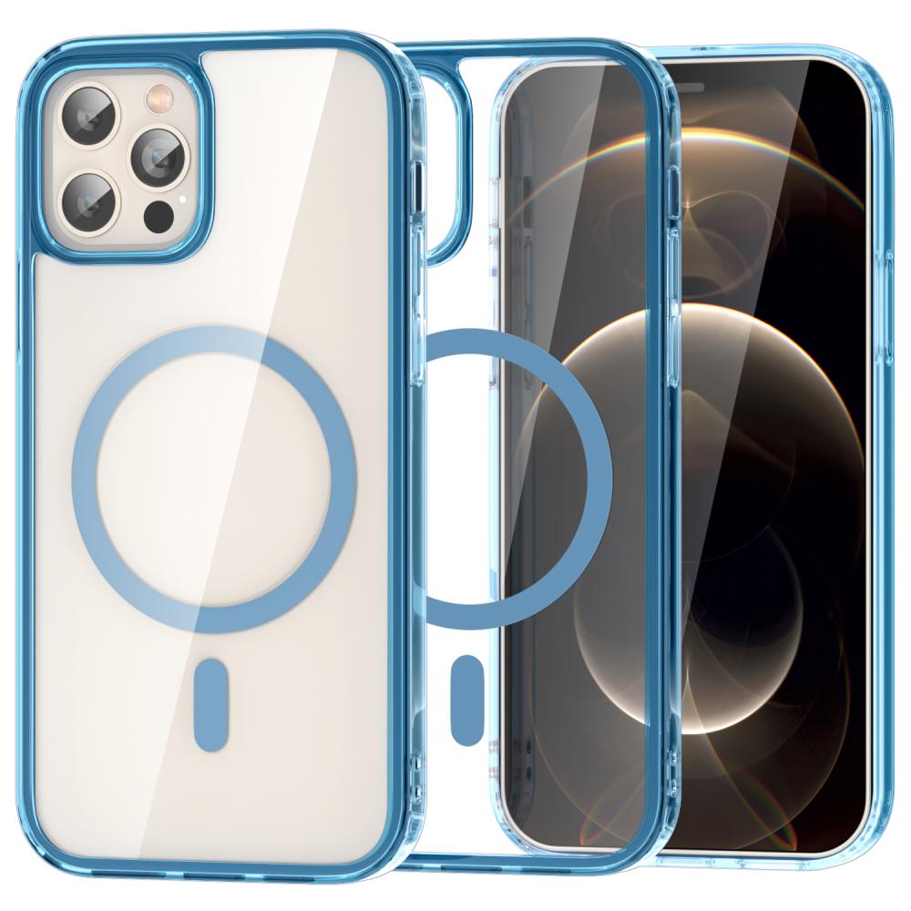 ColorPop ColorPop iPhone 12 Pro Max Skal CH MagSafe Transparent/Mörk Blå