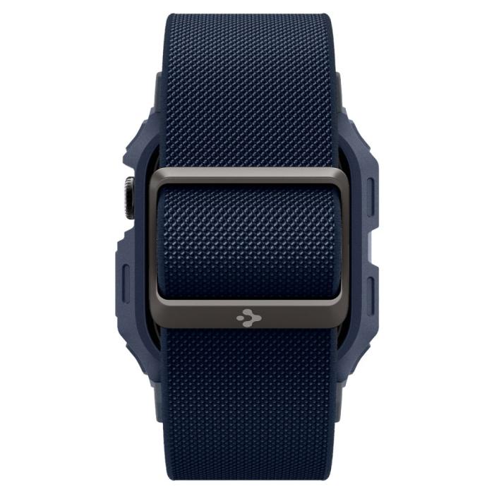 Bild 6, Spigen Spigen Apple Watch 11/10 (46 mm) Skal/Armband Lite Fit 'Pro' Navy Blue
