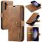 DG.MING DG.MING Galaxy S25 Plus 2in1 Magnet Fodral / Skal Brun