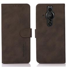 KHAZNEH KHAZNEH Sony Xperia Pro-I Fodral Retro L&auml;der Brun