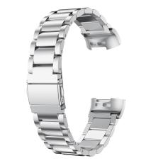  Lyxigt Metallarmband Fitbit Charge 3 / 4 Silver