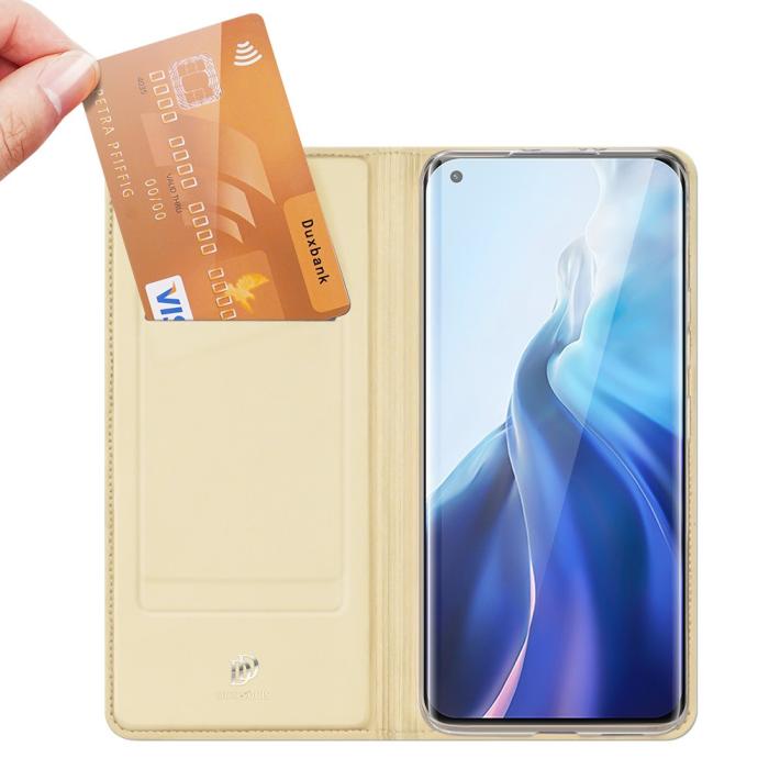 Bild 2, DUX DUCIS Xiaomi Mi 11 - DUX DUCIS Skin Pro Fodral - Guld