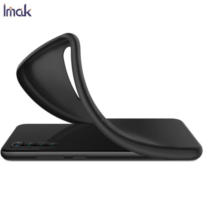 Bild 2, IMAK Samsung Galaxy A20s - IMAK Matt TPU Skal - Svart