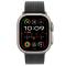  Apple Watch 42/44/45/46/49 mm Armband Milanese Svart