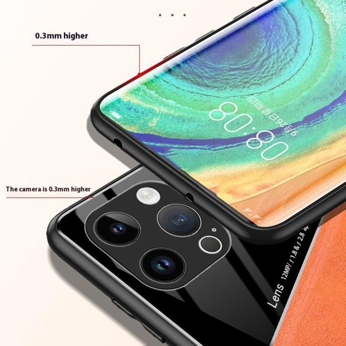 Bild 5,  iPhone 16 Pro Max Skal Med Inbyggd Magnetplatta Läder Svart