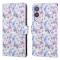  Samsung Galaxy S25 Edge Fodral RFID Fjärilar / Blommor