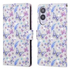  Samsung Galaxy S25 Edge Fodral RFID Fj&auml;rilar / Blommor