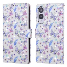  Samsung Galaxy S25 Edge Fodral RFID Fj&auml;rilar / Blommor