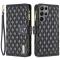 BINFEN BINFEN Galaxy S24 Ultra Fodral Diamond Multifunktionell Svart