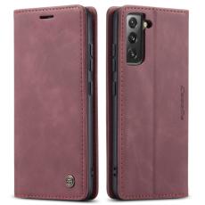 CASEME CASEME Samsung Galaxy S22 Plus Fodral Retro L&auml;der Vinr&ouml;d