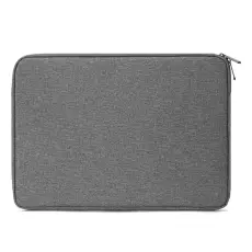  Nylon Laptop Sleeve V&auml;ska 14-15.4" M&ouml;rk Gr&aring;
