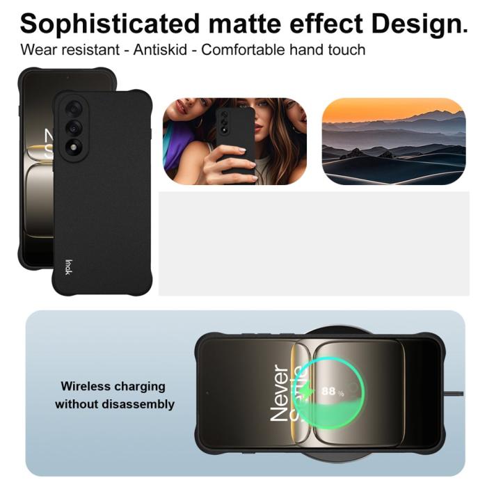 Bild 5, IMAK IMAK OnePlus Nord 5 5G Skal Airbag Shockproof TPU Svart