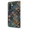  Samsung Galaxy A37 5G Fodral Läder Mandala Blommor
