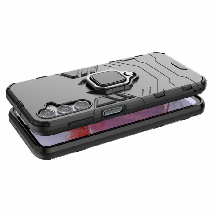 Bild 5,  Samsung Galaxy S23 FE Skal Hybrid Armor Ring Svart
