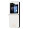  Galaxy Z Flip 6 / 7 FE Skal Diamond Textur Vit